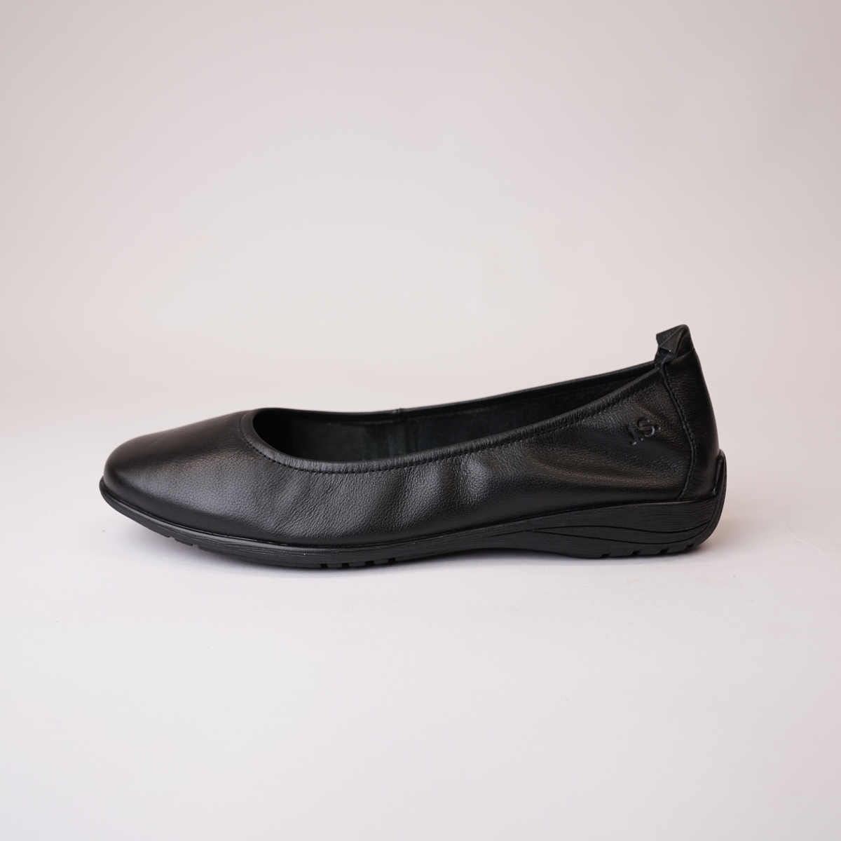 Fenja 01 Black/black Leather Ballet Flats - JOSEF SEIBEL | Shouz
