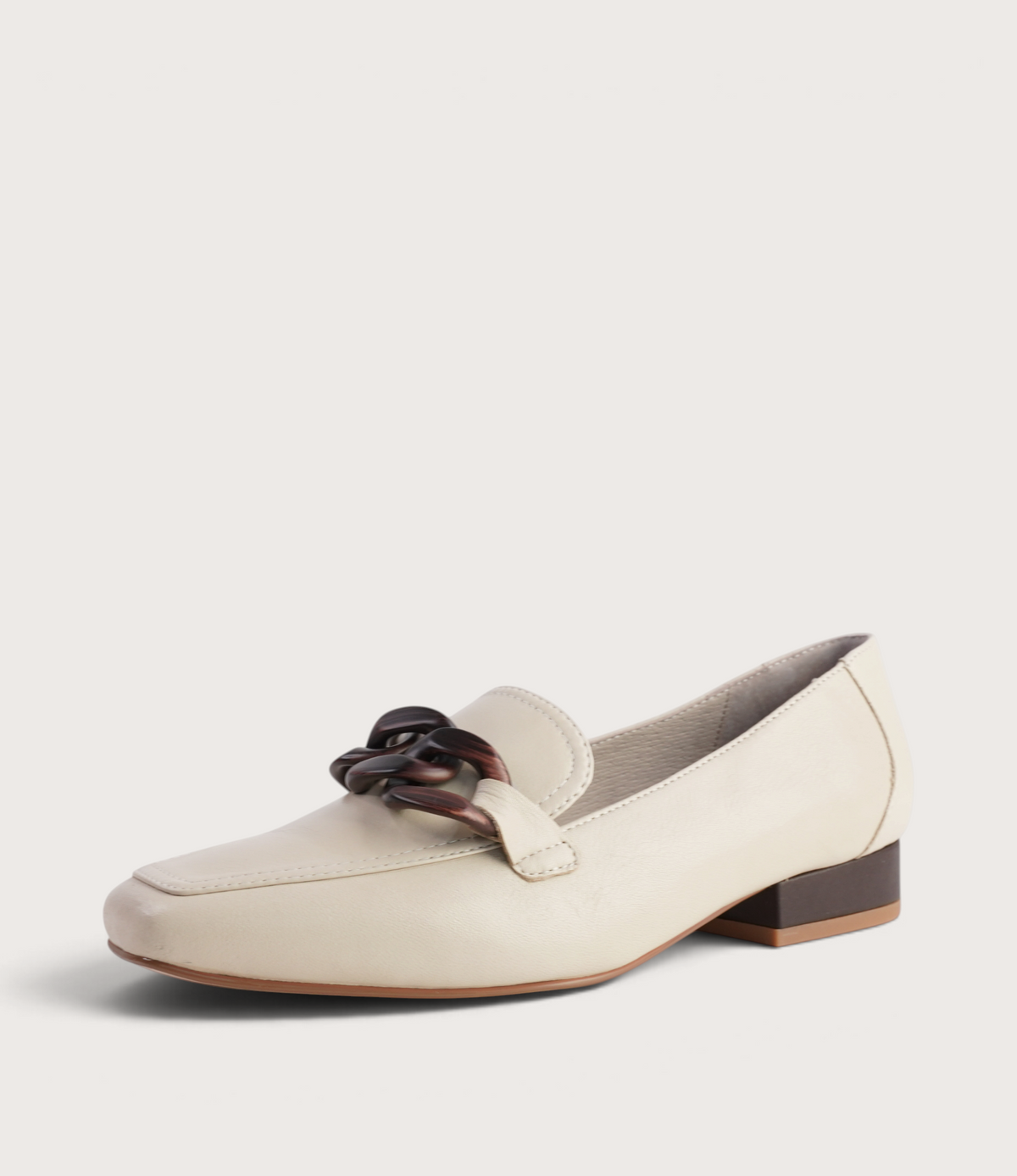 Roam Swan/ Cafe Leather Loafers