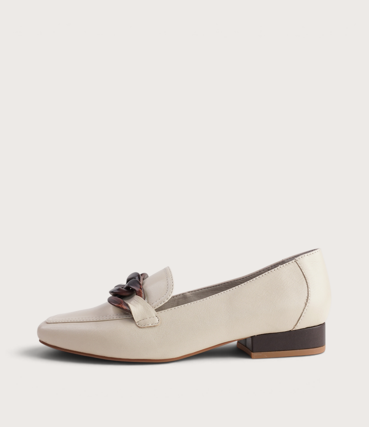 Roam Swan/ Cafe Leather Loafers