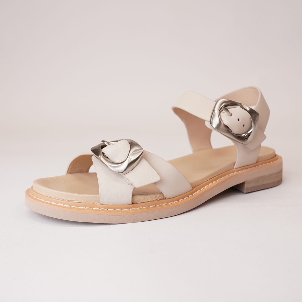 Ornice Birch Leather Sandals - EOS FOOTWEAR | Shouz