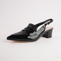 Aidayo Black Patent Leather Heels