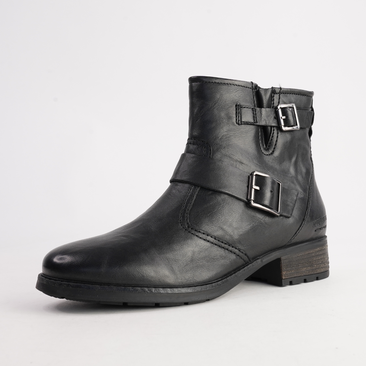 Kate 21 Schwarz Leather Ankle Boots - JOSEF SEIBEL | Shouz