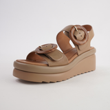 Menorcas Desert Leather Wedges
