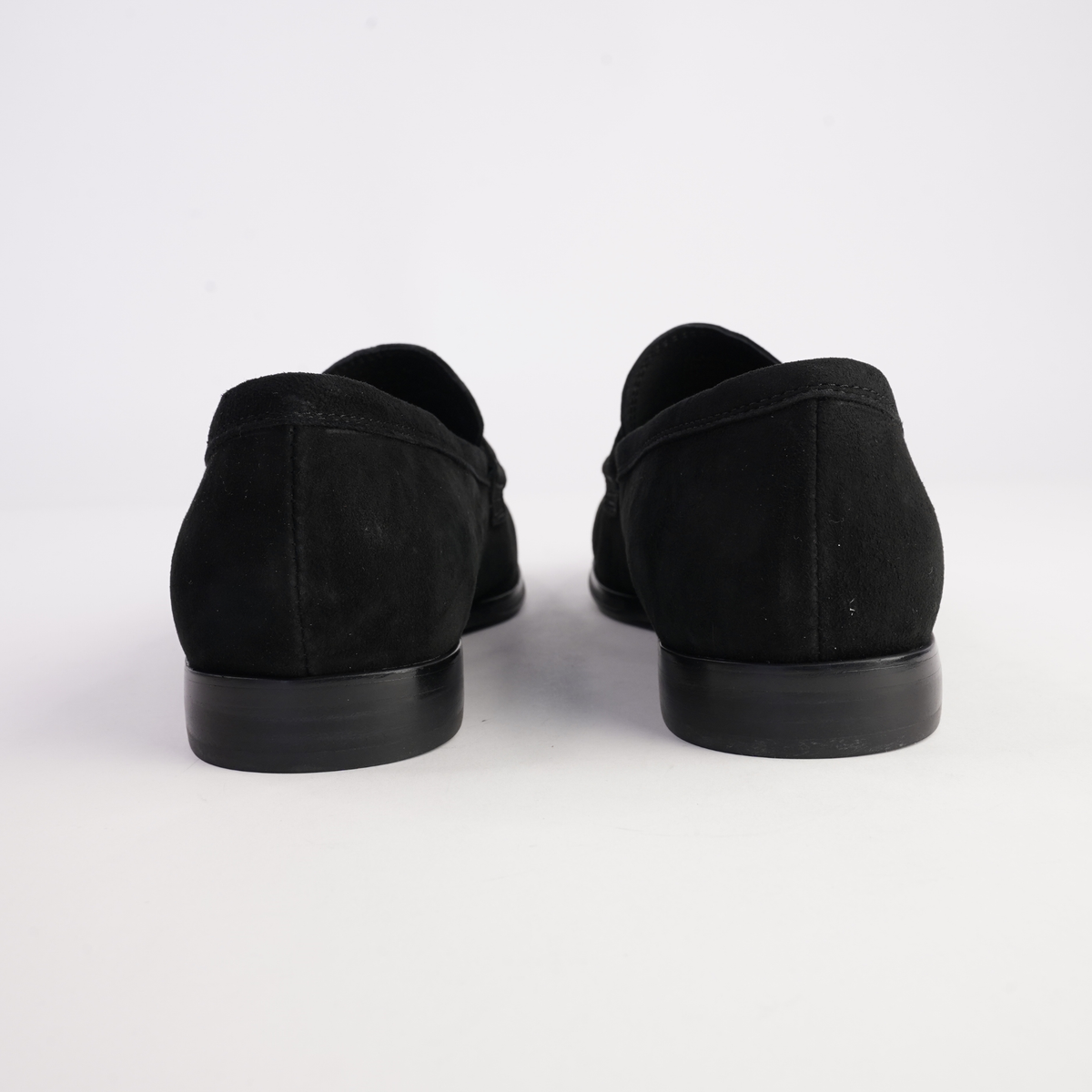 Clarisa Black Suede Loafers - MOLLINI | Shouz