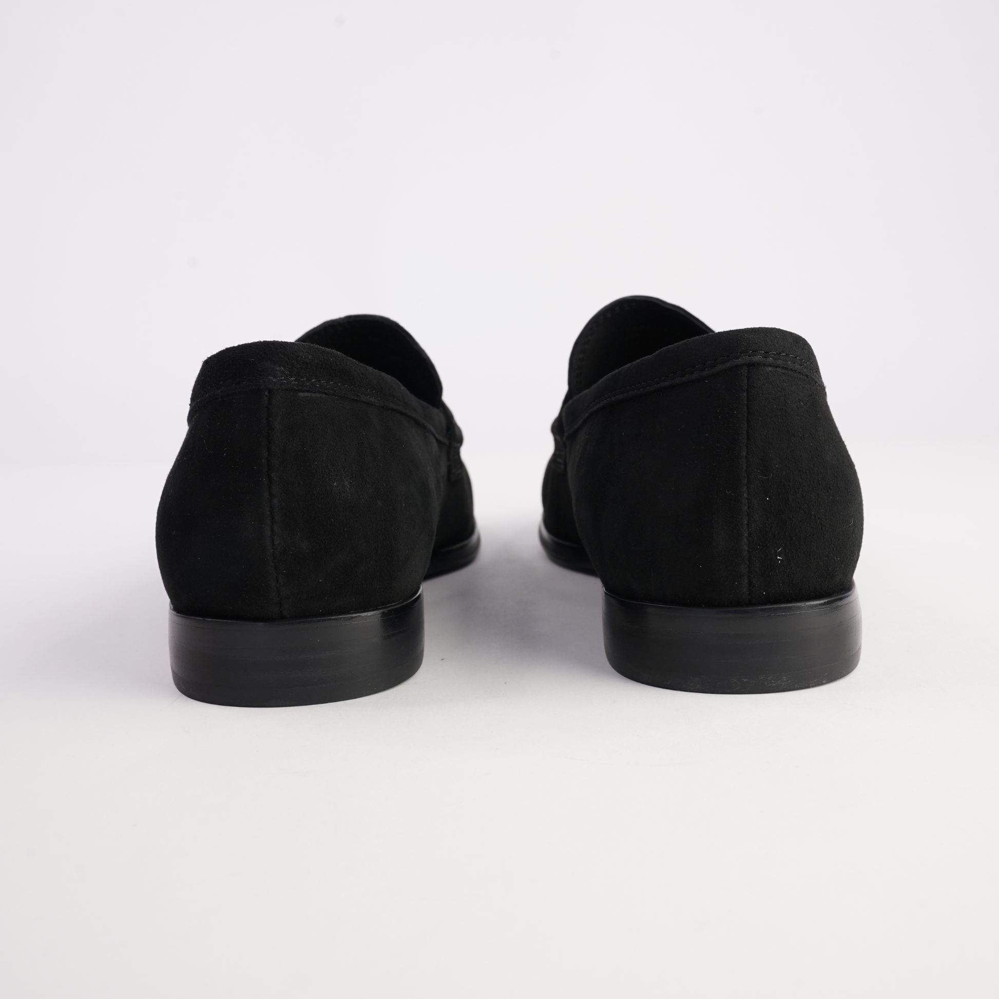 Clarisa Black Suede Loafers - MOLLINI | Shouz