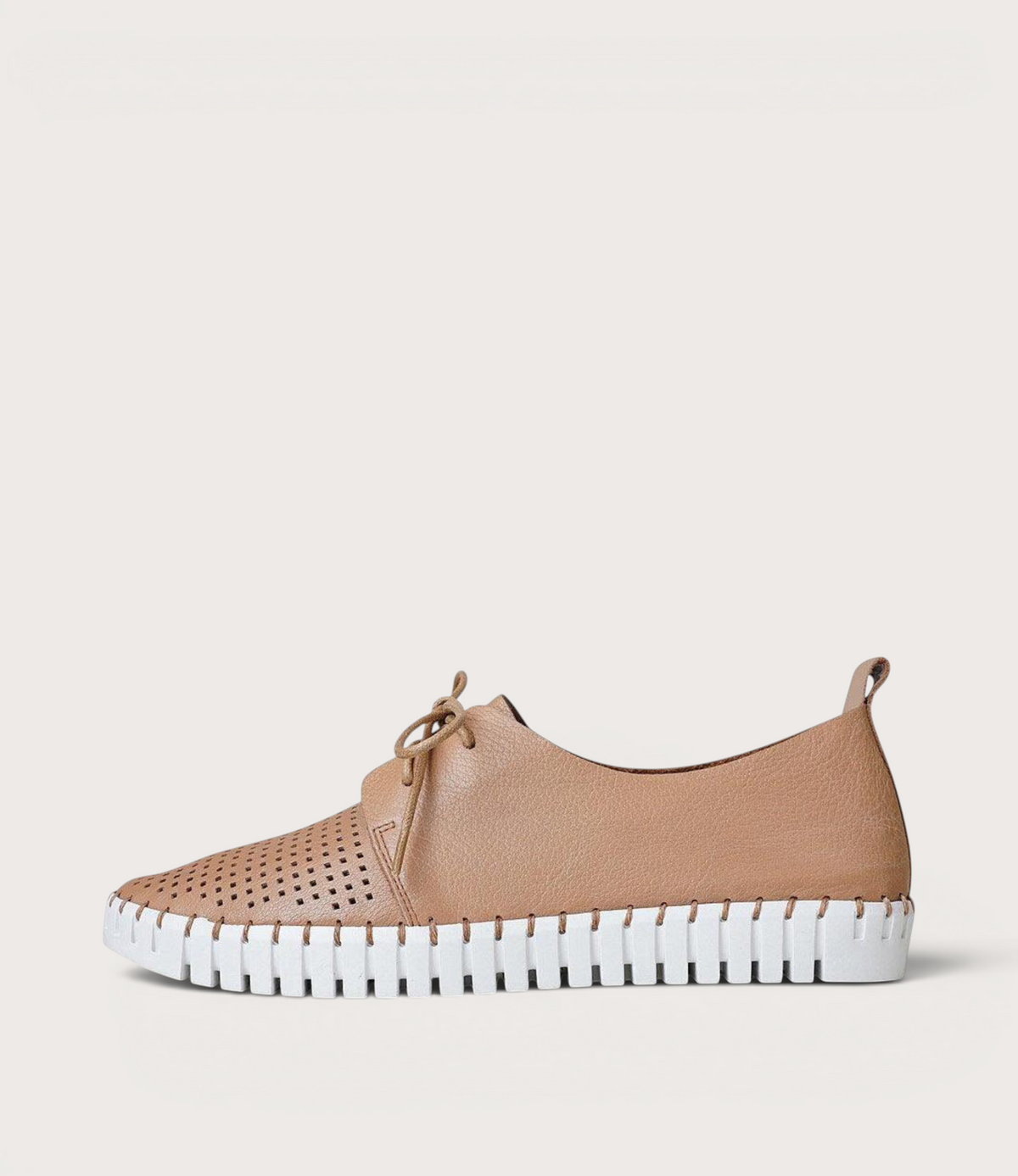 Huston Tan Leather Sneakers