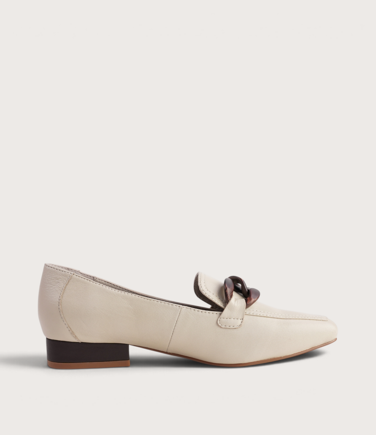 Roam Swan/ Cafe Leather Loafers