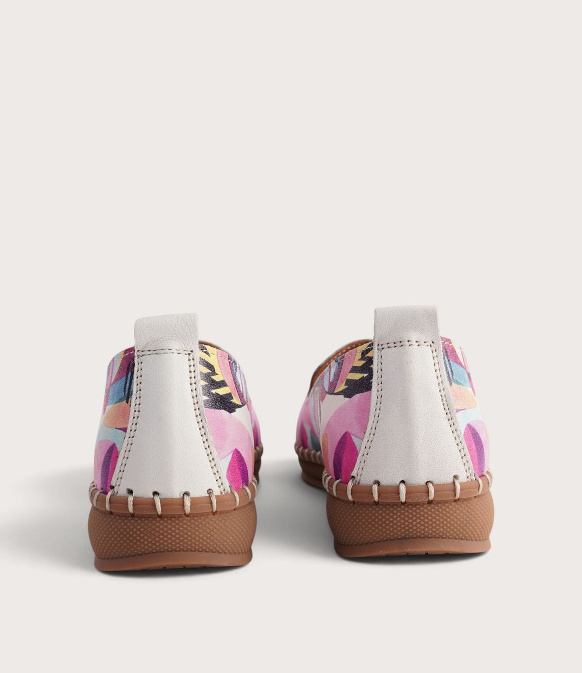 Reba Portrait Leather Flats