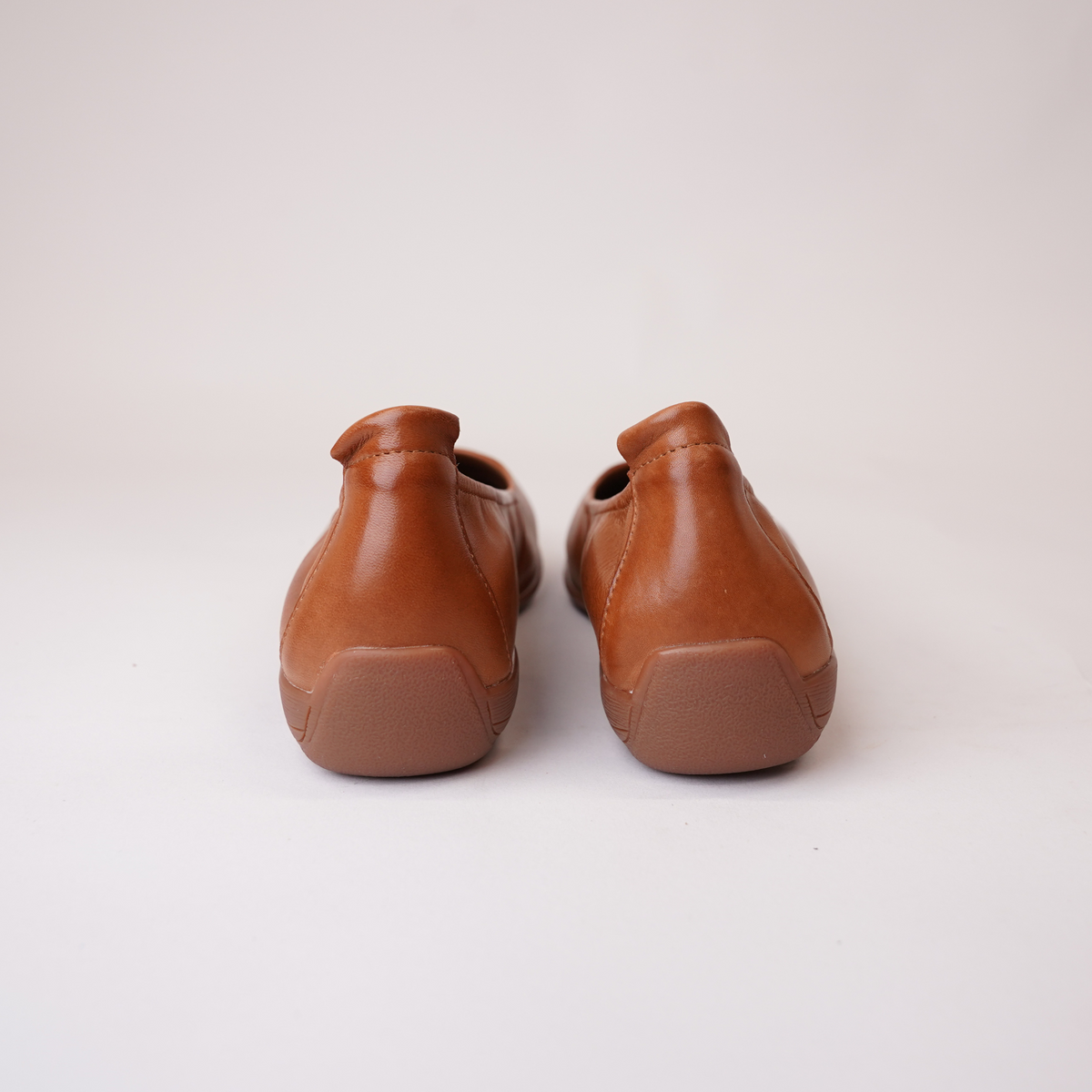 Fenja 01 Camel Leather Ballet Flats - JOSEF SEIBEL | Shouz