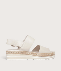 Atha Almond Leather Sandals