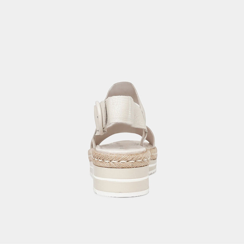 Atha Almond Leather Sandals