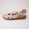 Rosalie 13 Creme Leather Sandals