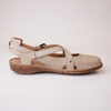 Rosalie 13 Creme Leather Sandals