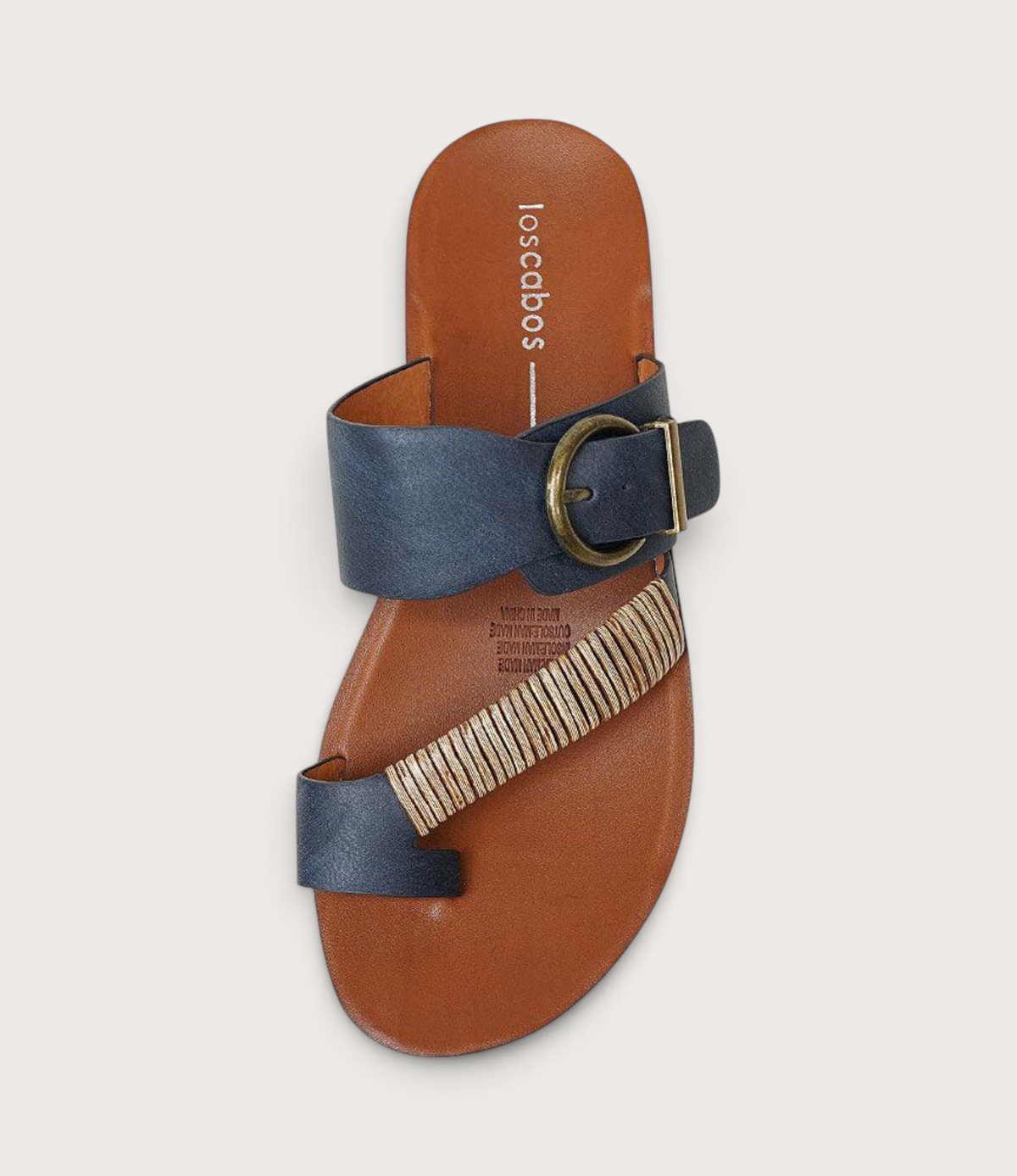 Bria Navy Sandals