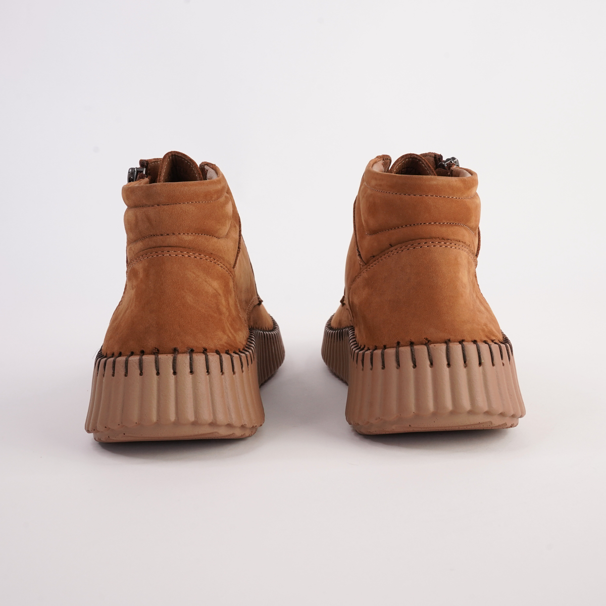 Venetzia Coconut Nubuck Boots - SALA | Shouz