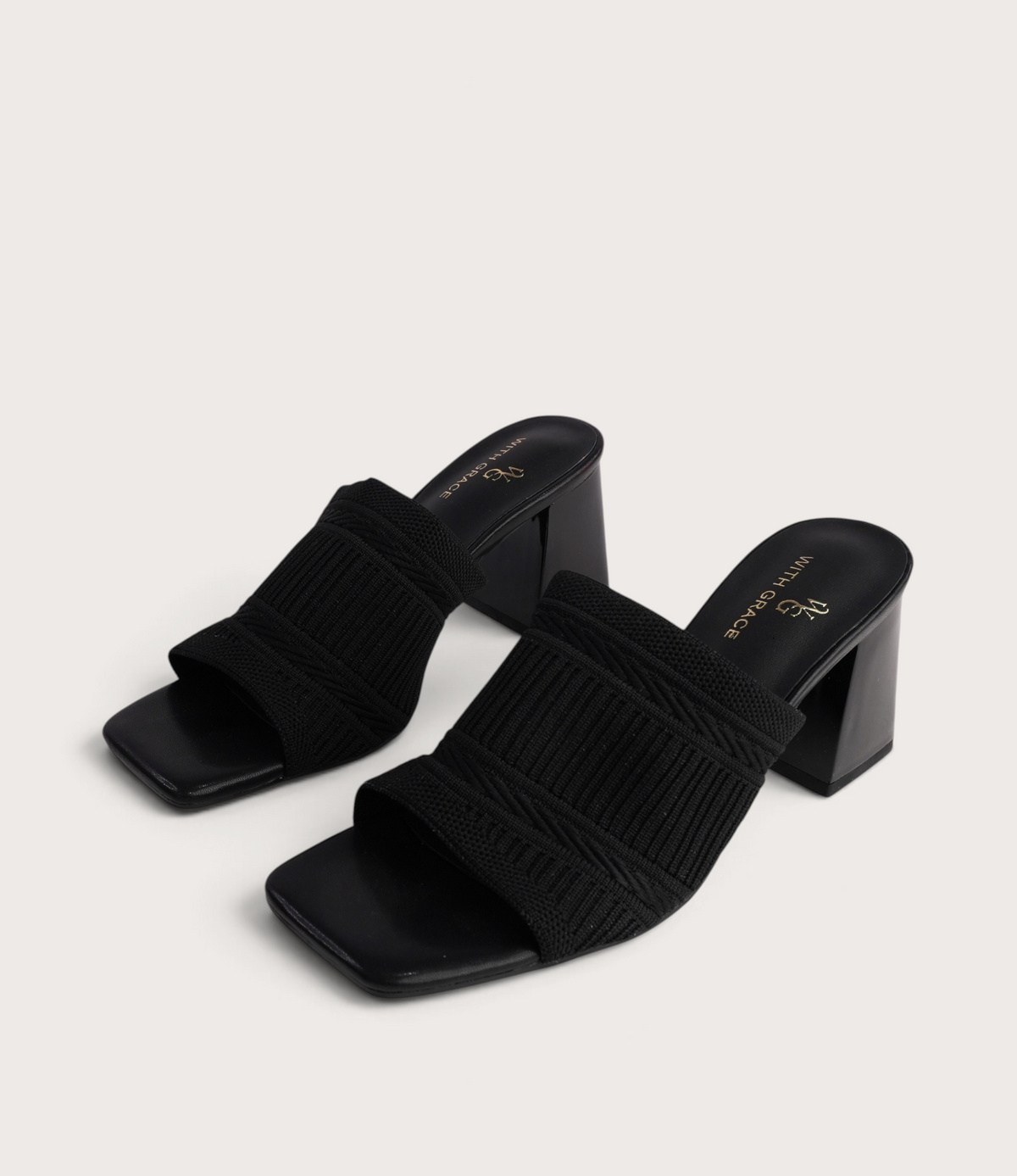 Kaia Black Heels