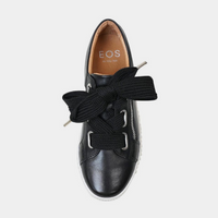 Jovi Black Leather Sneakers