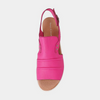 Madis Hot Pink Leather Sandals