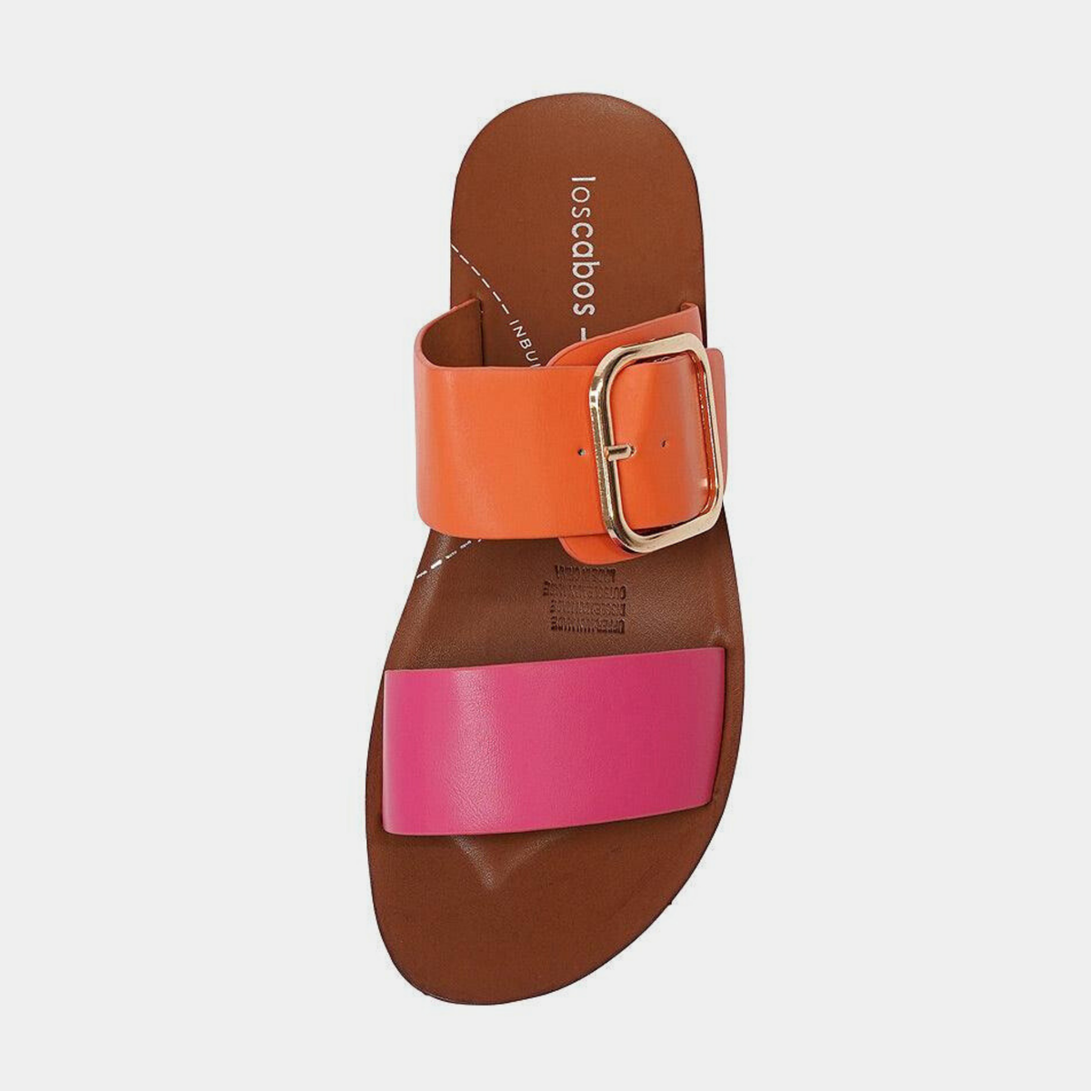 Doti Pink / Orange Slides - LOS CABOS | Shouz