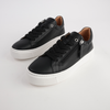 Elly Black Leather Sneakers