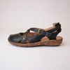 Rosalie 13 Schwarz Leather Sandals