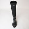Falerce Black Knee High Boots