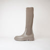 Falerce Taupe Knee High Boots