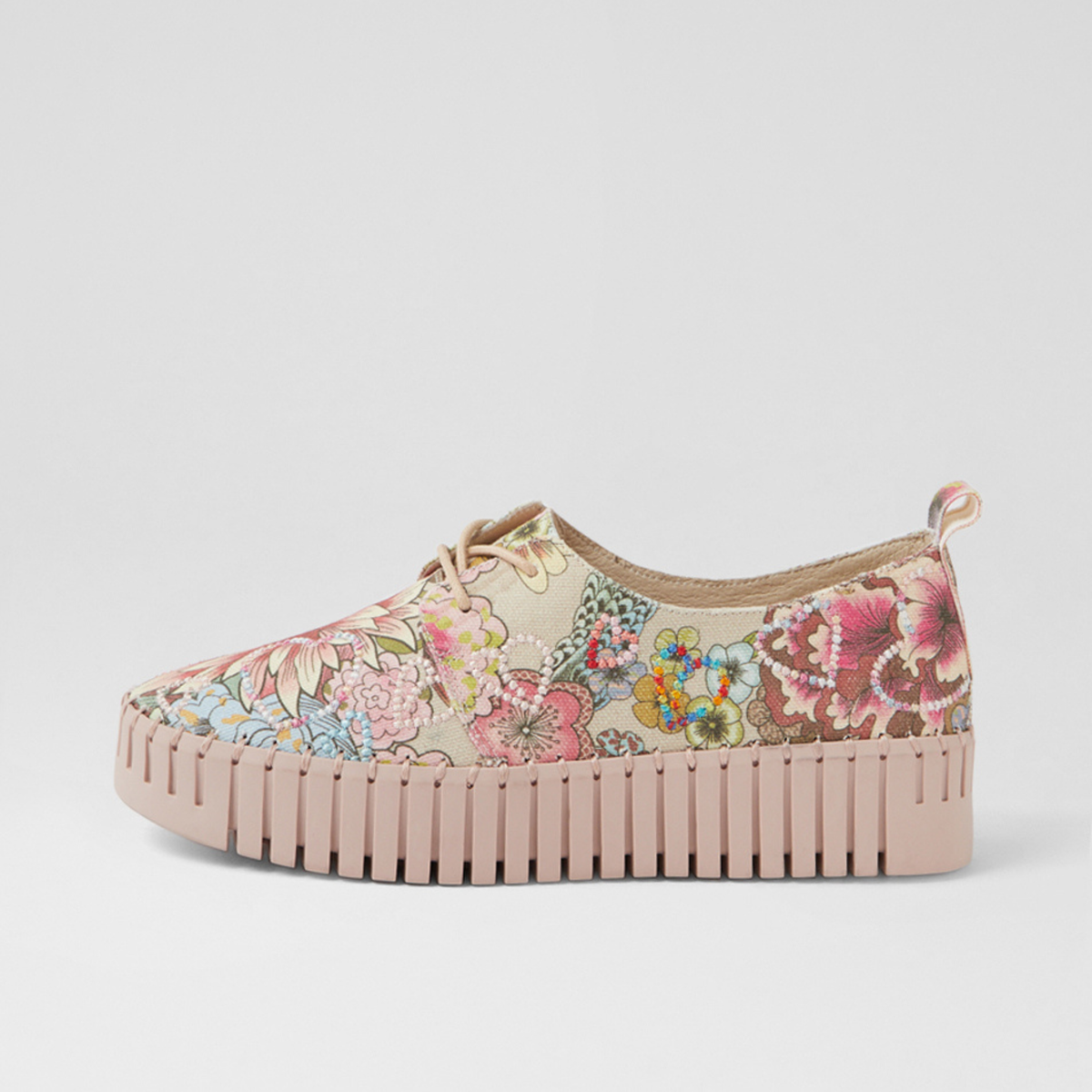 Battas Nude Multi Sneakers - DJANGO AND JULIETTE | Shouz