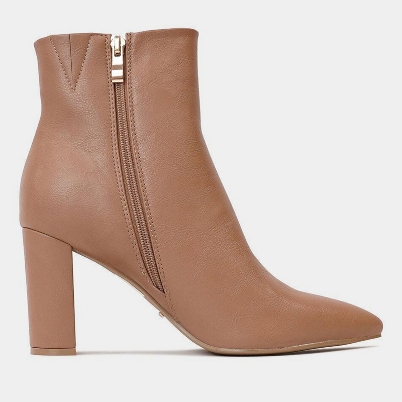 Stazie Toffee High Heel Boots