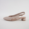 Frankiel Nude Leather Heels