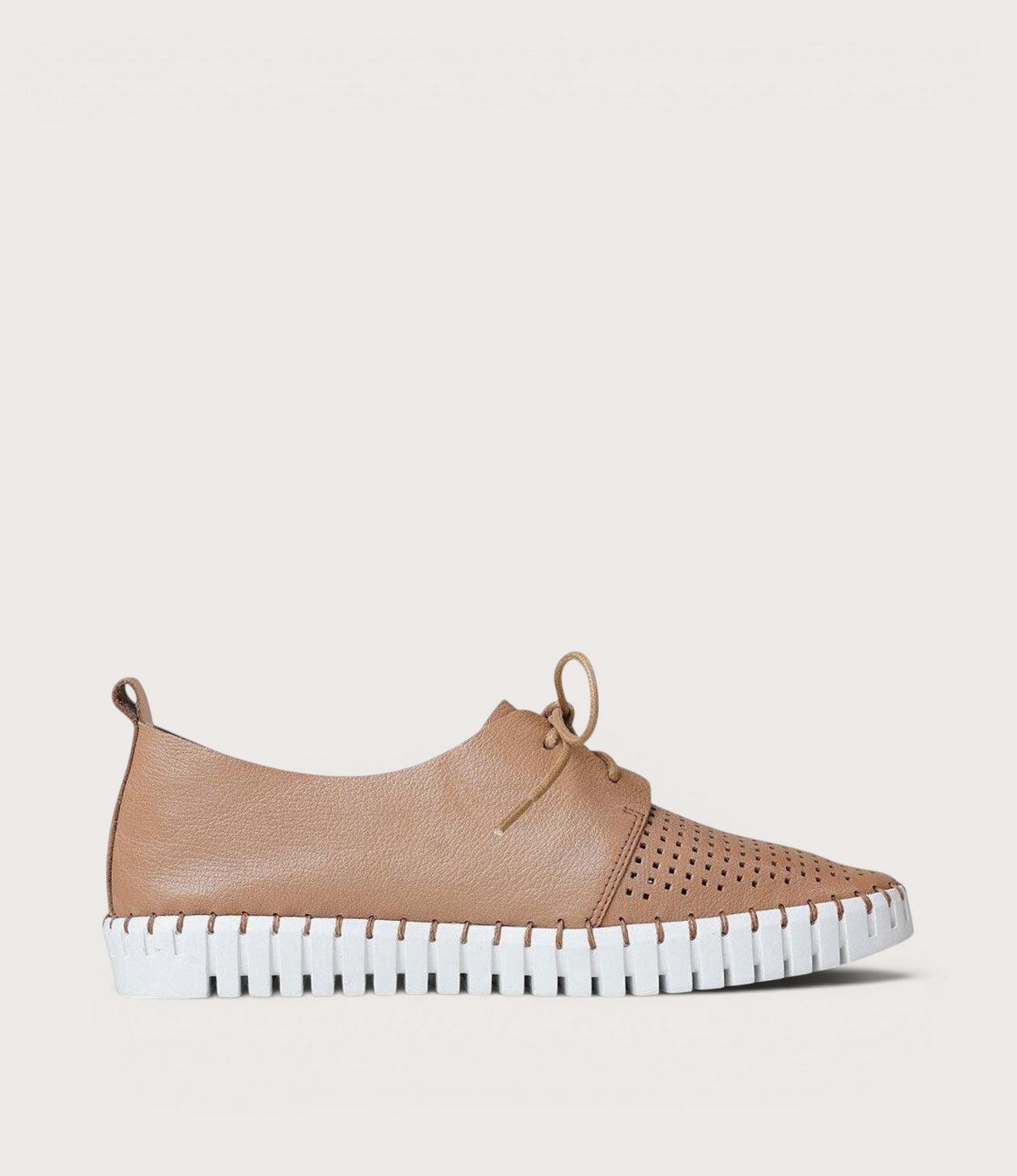 Huston Tan Leather Sneakers