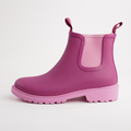 Splashy Plum/ Blossom Gumboots