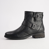 Kate 21 Schwarz Leather Ankle Boots - JOSEF SEIBEL | Shouz