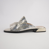 Luna Gold Leather Flats