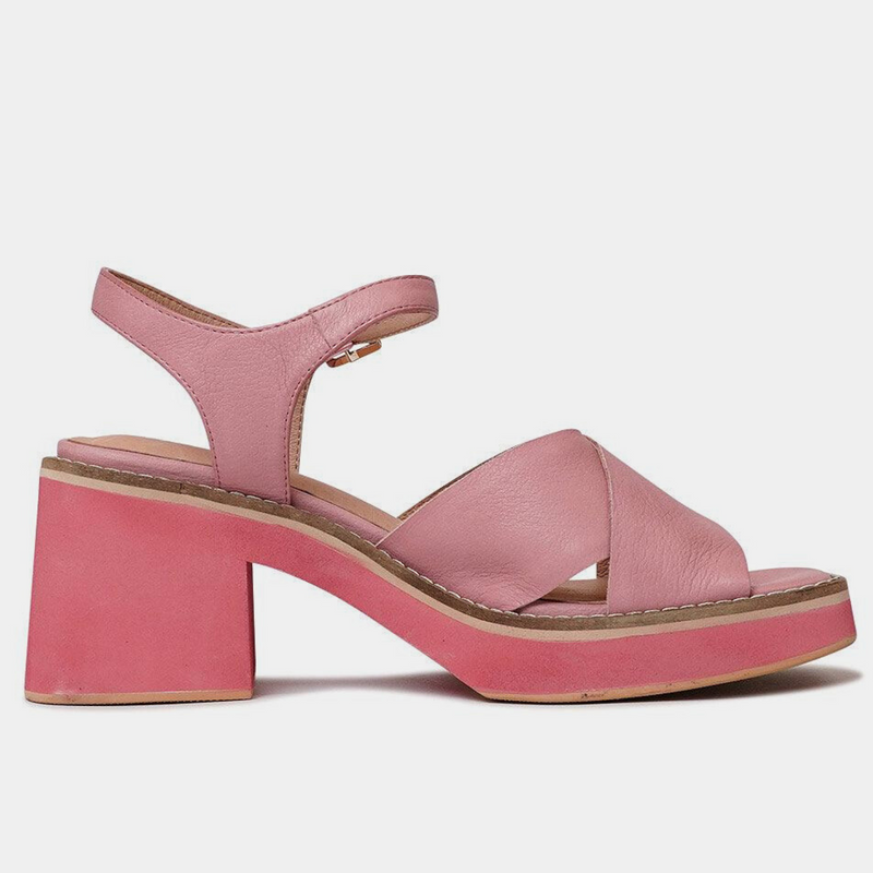 Pre-Order Jemi Pretty Pink Leather Heels