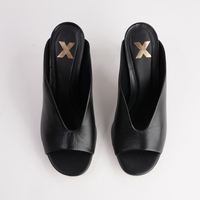 Xalina Black Heels - NU BY NEO | Shouz