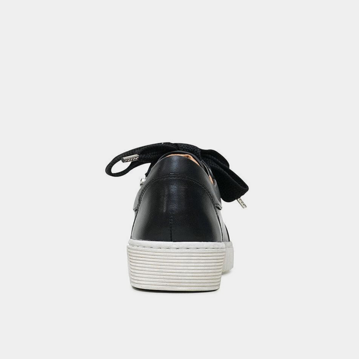 Jovi Black Leather Sneakers - EOS FOOTWEAR | Shouz