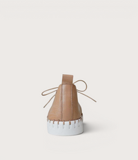 Huston Tan Leather Sneakers