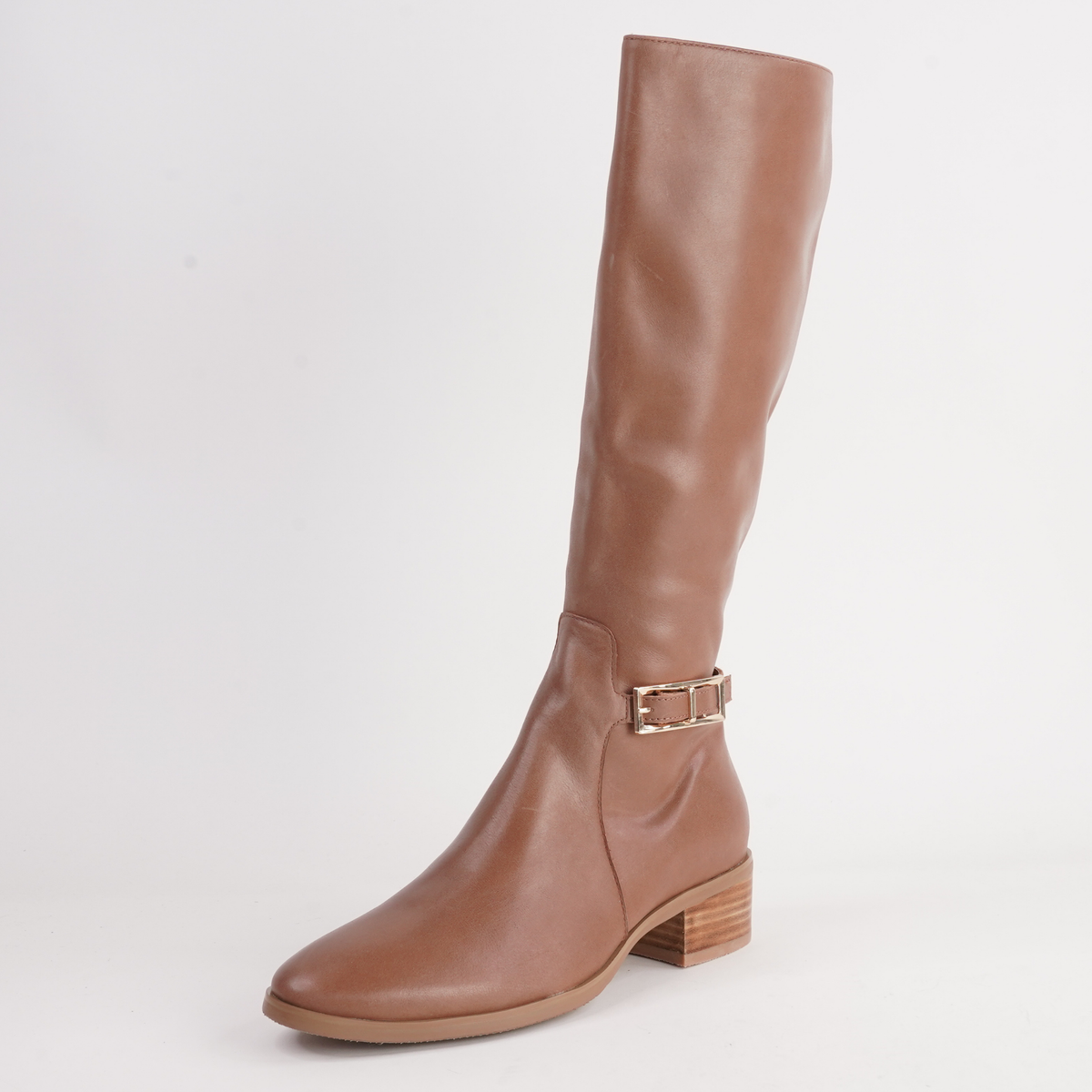 Tenrey New Cognac Leather Boots - DJANGO AND JULIETTE | Shouz