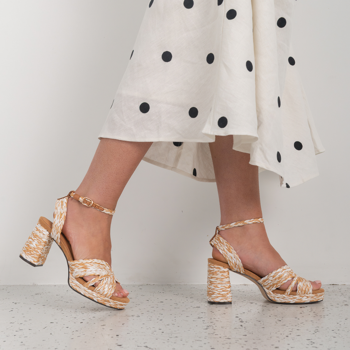 Sherrif Bone Multi Heels