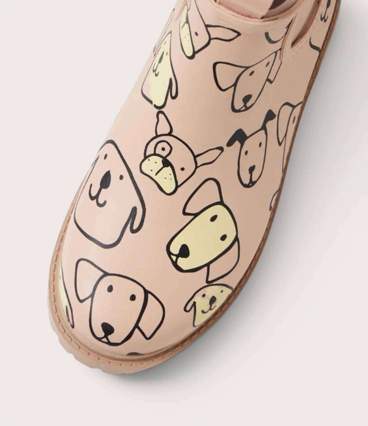 Splashy Blush Poochie Gumboots