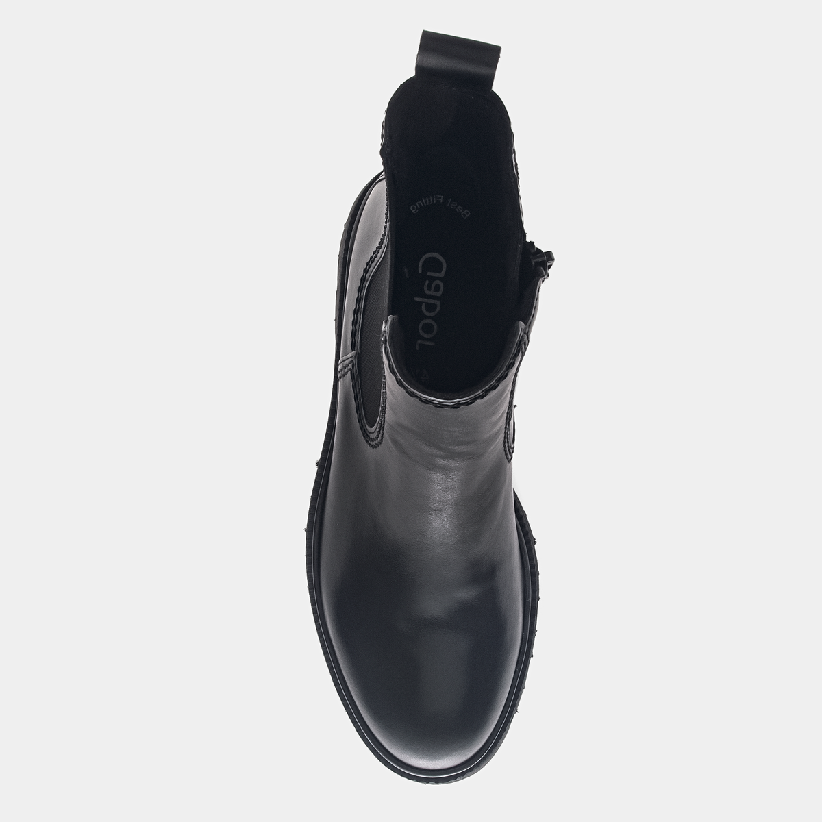 Ezrith Schwarz Leather Boots - GABOR | Shouz