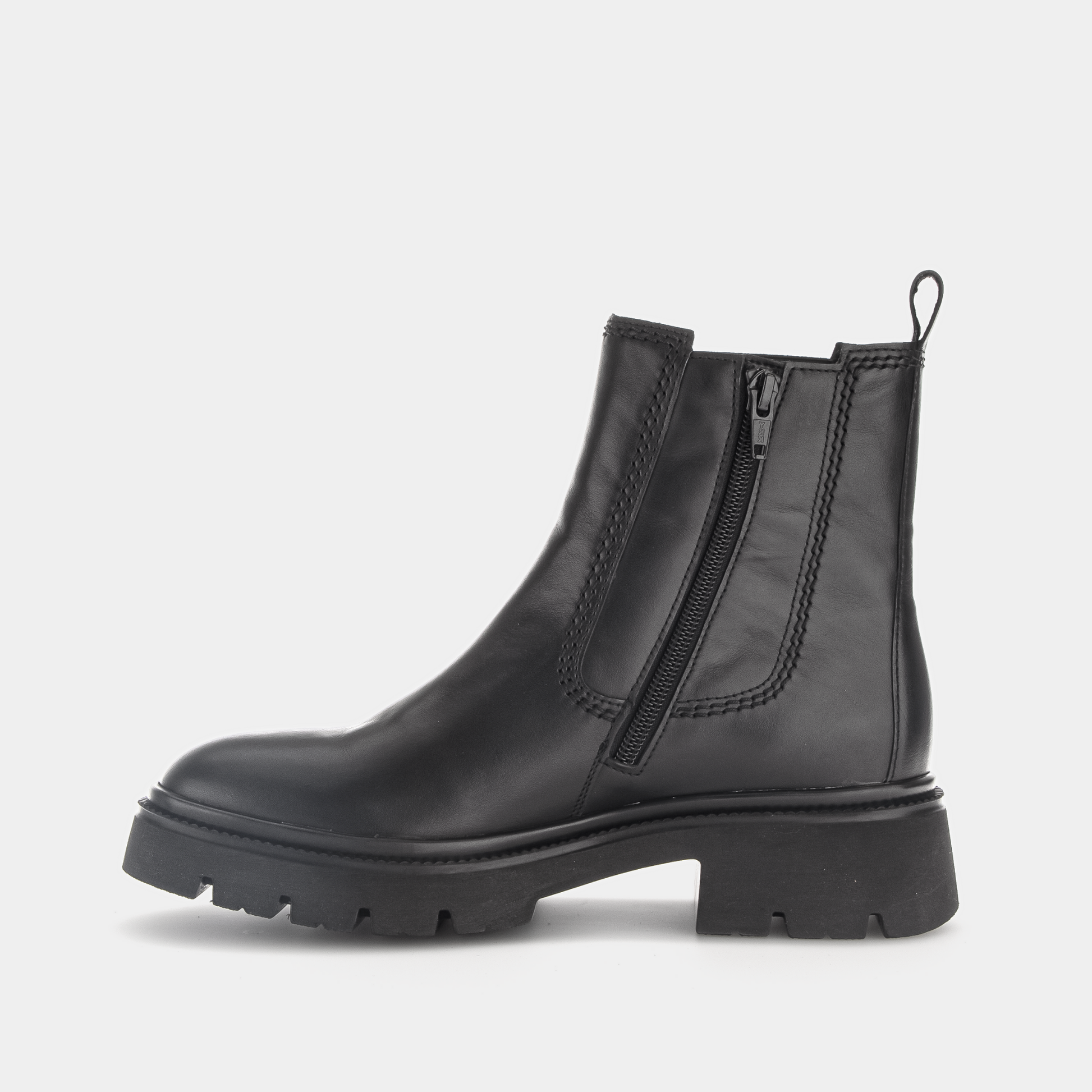 Ezrith Schwarz Leather Boots - GABOR | Shouz