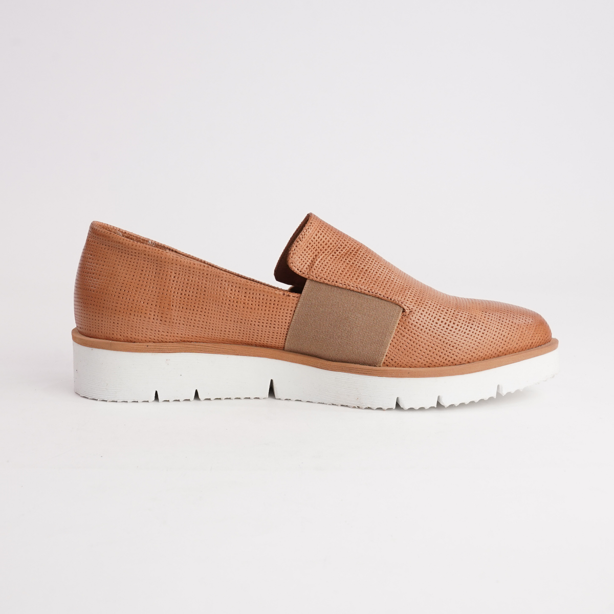 Olga Taba Leather Flats - NU BY NEO | Shouz