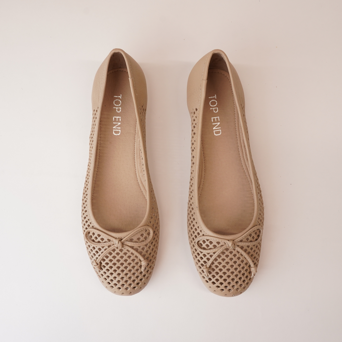 Appso Cafe Leather Ballet Flats - TOP END | Shouz