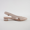 Frankiel Nude Leather Heels