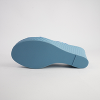Eilam Blue Multi Leather Heels