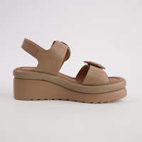 Menorcas Desert Leather Wedges