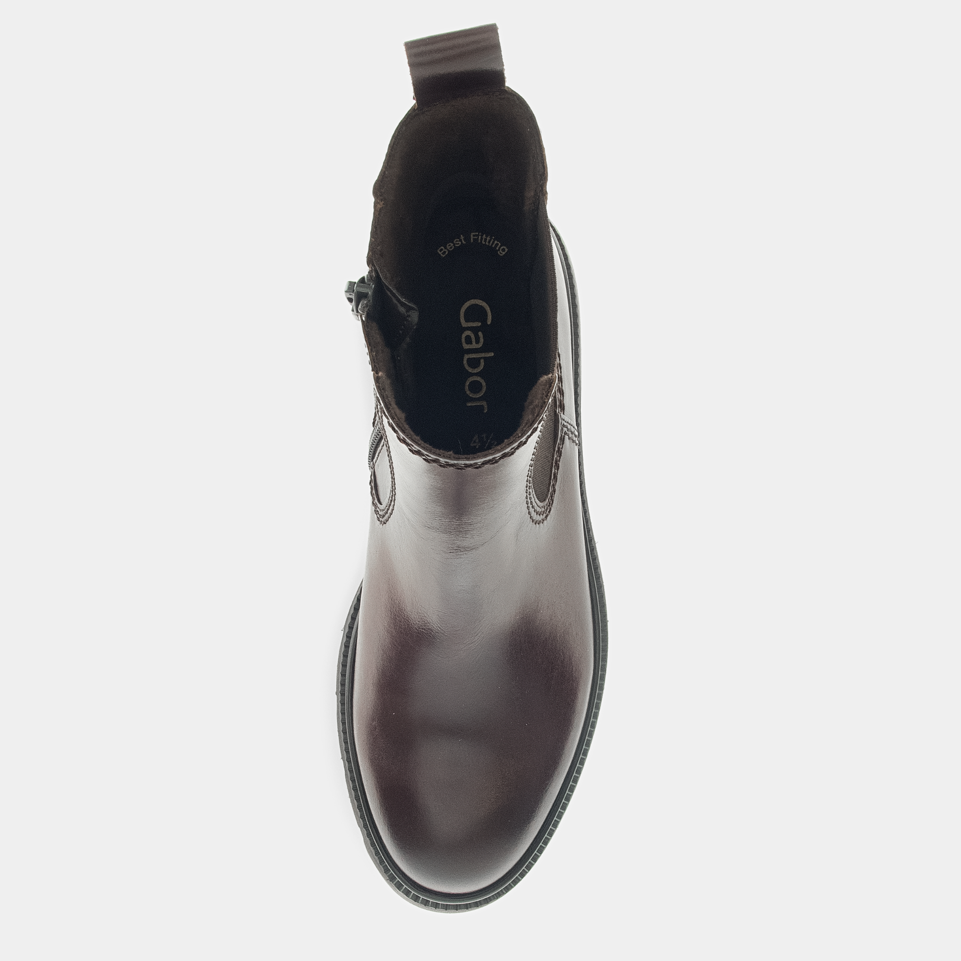 Ezrith Kastanie Leather Boots - GABOR | Shouz