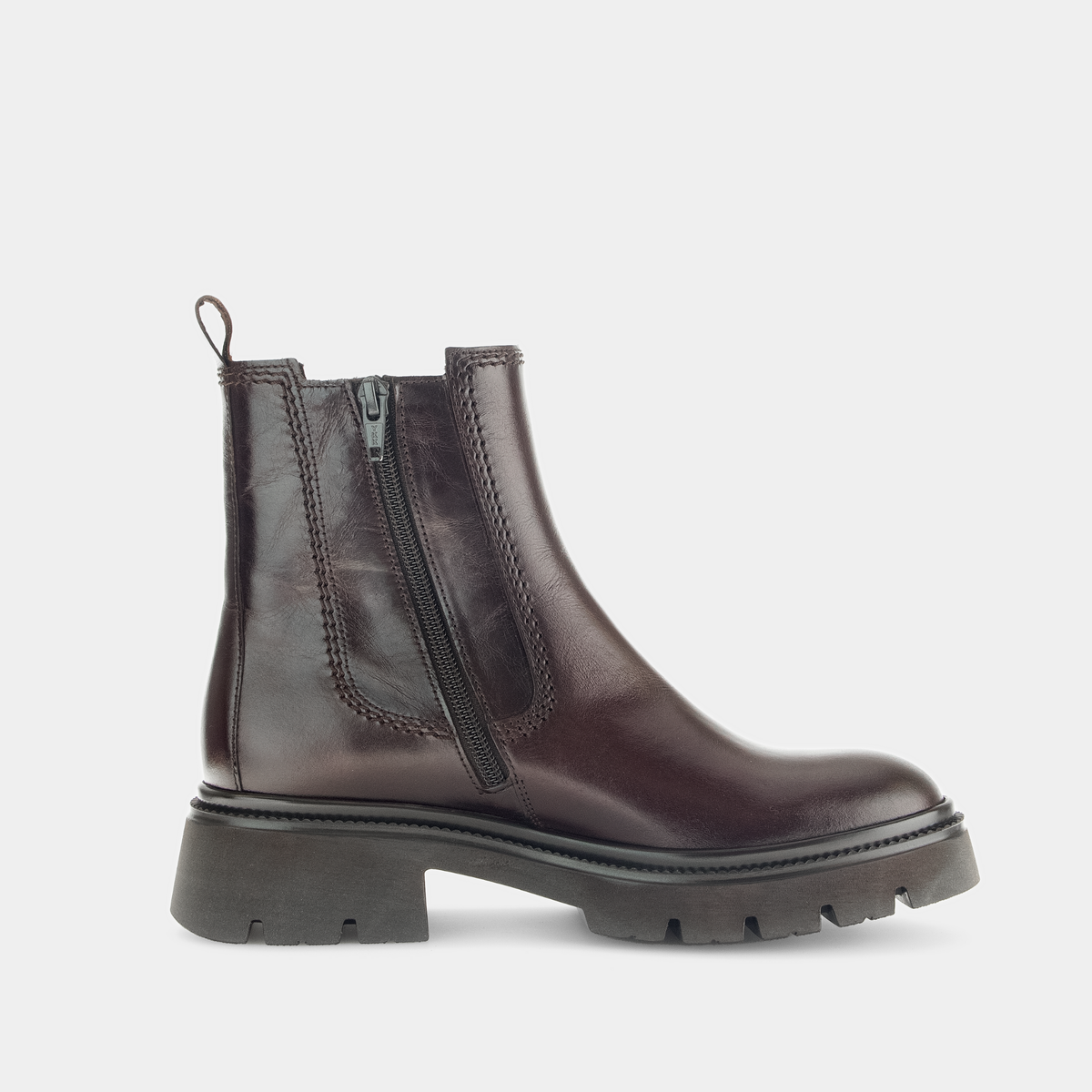 Ezrith Kastanie Leather Boots - GABOR | Shouz